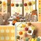 27 Pieces Fall Thanksgiving Maple Leaf Hanging Ornaments Felt 3D Fall Decoration Harvest Fall Leaves Farmhouse Decorations for Tree Festival Party Supplies(Maple Leaf Style)